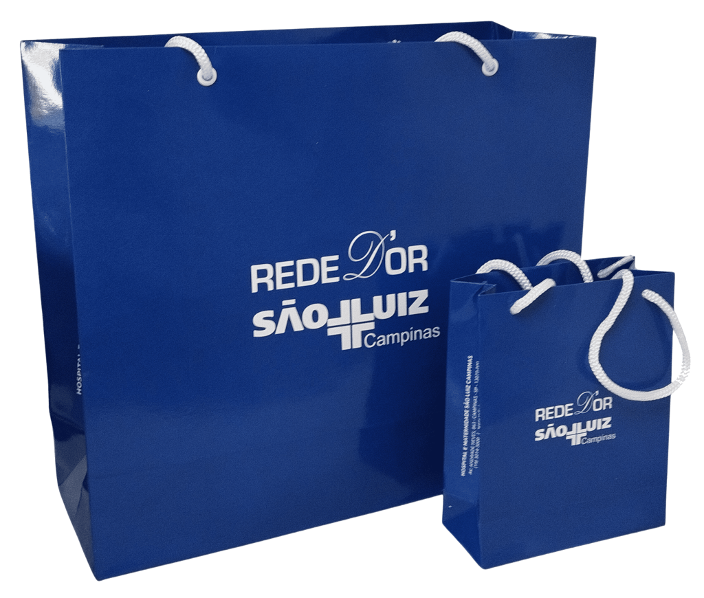 sacolas são luiz chrome set