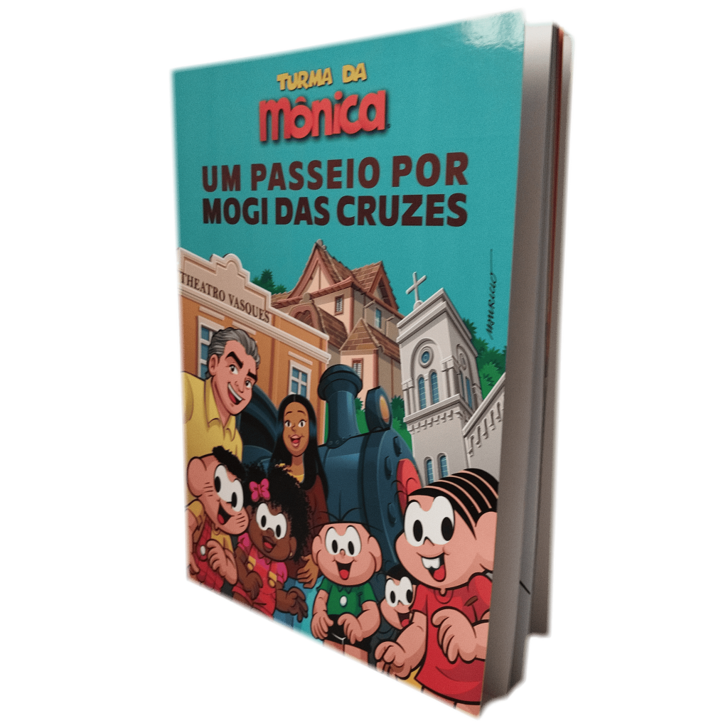 livro turma da monica chrome set