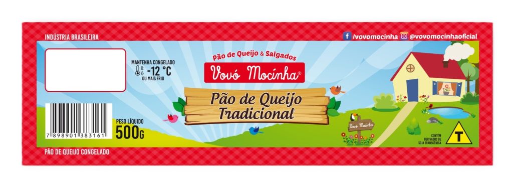 rótulo Vovó Mocinha Chrome Set